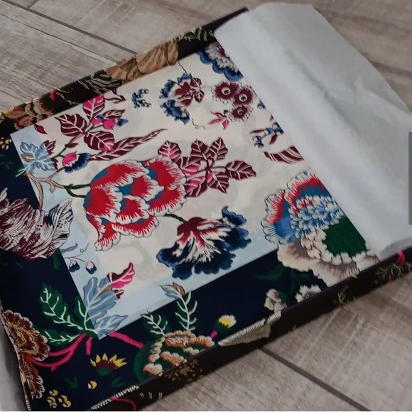 Tory Burch Multicolor Floral Scarf